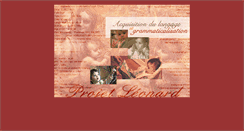 Desktop Screenshot of anr-leonard.ens-lyon.fr