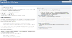 Desktop Screenshot of forge.cbp.ens-lyon.fr