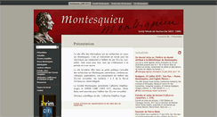 Desktop Screenshot of montesquieu.ens-lyon.fr