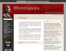 Tablet Screenshot of montesquieu.ens-lyon.fr