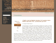 Tablet Screenshot of algerie-maghreb-classique.ens-lyon.fr