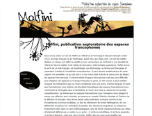 Tablet Screenshot of malfini.ens-lyon.fr