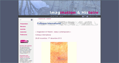 Desktop Screenshot of imaghis.ens-lyon.fr